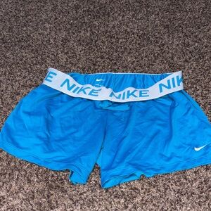 Nike Women's Athletic Shorts in Vibrant Blue